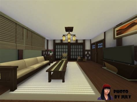 The Sims Resource Jp Oak House By July1996 • Sims 4 Downloads