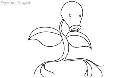 How To Draw A Bellsprout Step By Step 8 Easy Phase