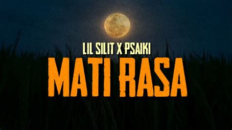 Lil Ilit And Psaiki Mati Rasa Official Lyrics Youtube
