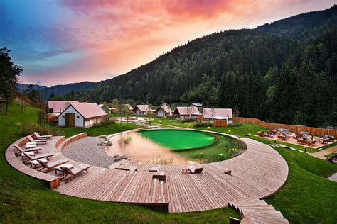 Charming Slovenia Herbal Glamping Resort Campsite Glamping Resorts