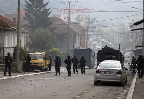 Seven Hurt As Kosovo Police Clash With Ethnic Serbs
