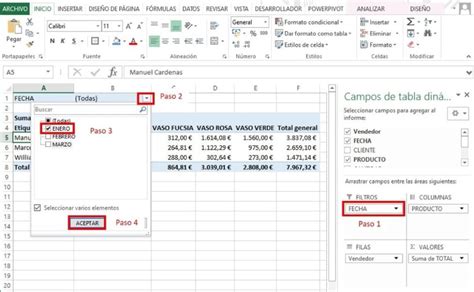 Cómo Hacer Una Tabla Dinámica En Excel Con Vídeo Explicativo