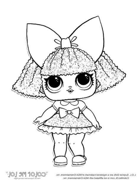 I Love You Baby Coloring Pages New Free Printable Lol Surprise Dolls