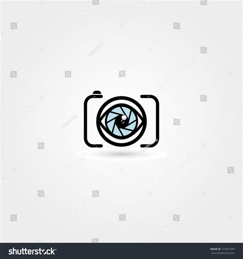 Camera Eye Icon Stock Vector 137361683 Shutterstock
