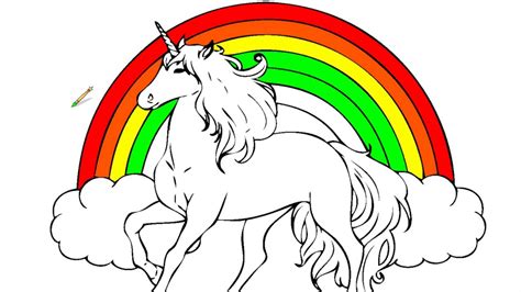* the coloring pages are 8.5 x 11.jpg file. Rainbow Unicorn Coloring Pages | Coloring Videos For Kids ...