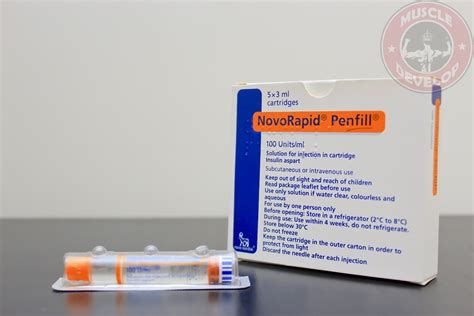 Novorapid Penfill 3ml Insulin Cartridge Hgh Peptides And Insulin