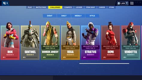 Fortnite Season 9 Skins Challenges Guide All Cosmetic Free Nude Porn