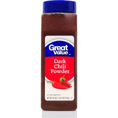 Great Value Dark Chili Powder Seasoning 20 Oz