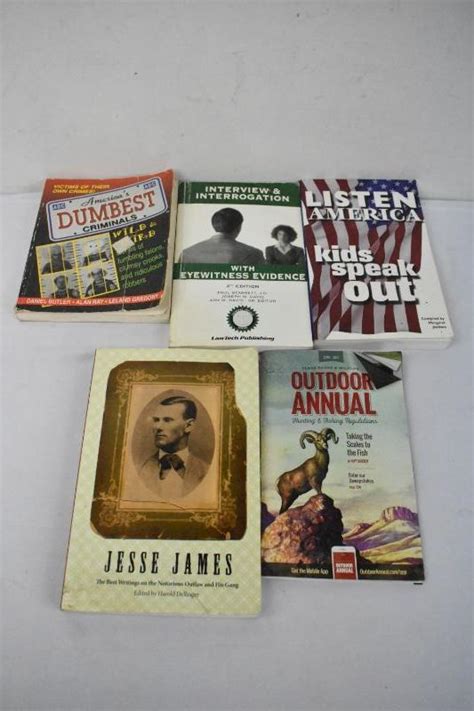 5 Non Fiction Books Dumbest Criminals Outdoor Annual