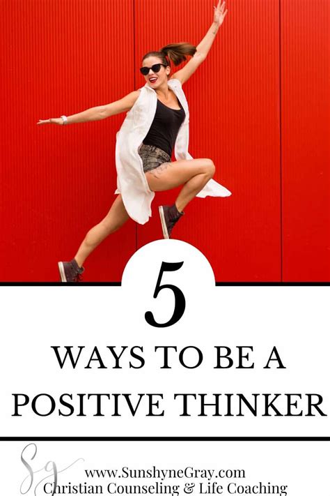 5 Habits Leading To Positive Thinking