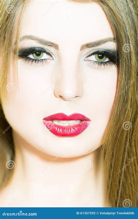 Sensual Woman Portrait Stock Image Image Of Elegance 61357593