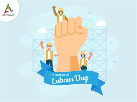 Happy International Workers Day 2020 By Appsinvo On Dribbble