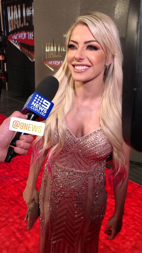 ALEXA BLISS at WWE Hall of Fame Ceremony 04/06/2019 - HawtCelebs