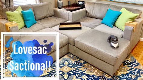 Lovesac Sactional Modular Couch Youtube