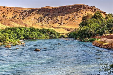 Major Rivers Of Iraq Worldatlas