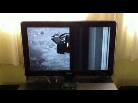 A hard reset (reboot) is achieved when the television is unplugged while on. Philips lcd tv. How to fix display half screen - YouTube