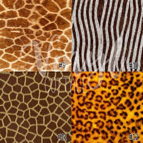 Animal Print Vinyl Leopard Print Htv Pattern Heat Transfer Etsy