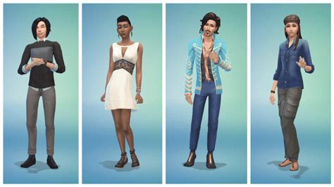 The Sims 4 Unisex Clothing To Be Improved