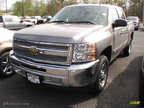 2012 chevrolet silverado wt 3500hd 2wd regular cab long box. 2012 Graystone Metallic Chevrolet Silverado 1500 LS Crew ...