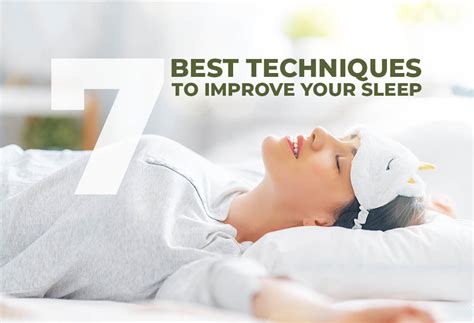 7 Best And Easy Techniques To Improve Your Sleep