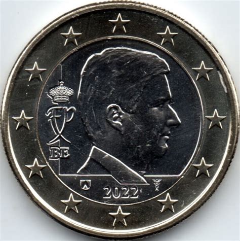 1 Euro 2014 2023 Belgio Valore Della Moneta