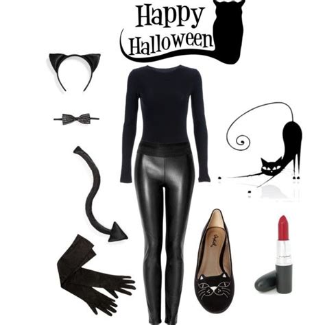Diy Black Cat Costume Cat Outfit Halloween Adult Halloween Diy