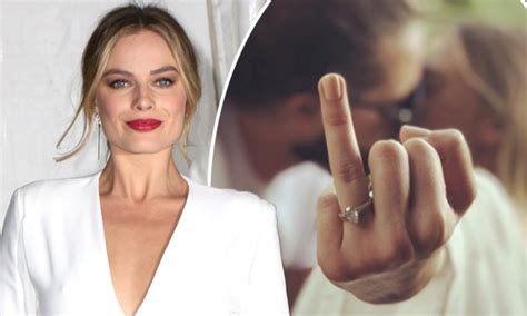Margot Robbie Ring Margot Robbie Just Showed Off Her Wedding Ring Self She Has Received