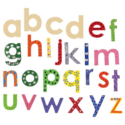 Wooden Alphabet Lowercase Pack Of 26 Wooden Shapes Cleverpatch