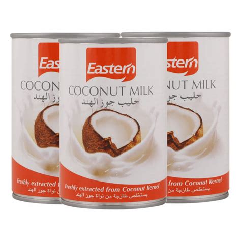 Eastern Coconut Milk Tin 3 X 400ml