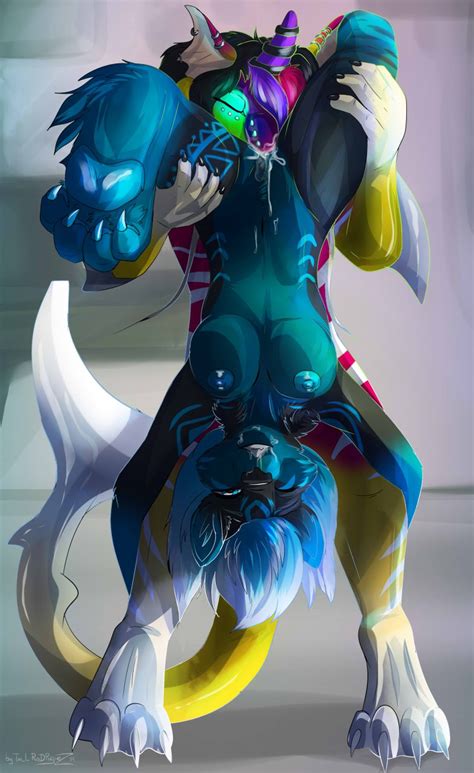 Rule 34 Anthro Bioluminescence Breasts Canine Cunnilingus Exercise
