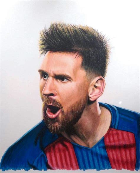 Dibujo De Lionel Messi Mipropioarte Dibujarte Amino