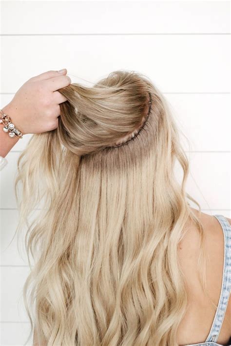 Blonde Hair Extensions Wefts Extensions Party Hairstyles Cool