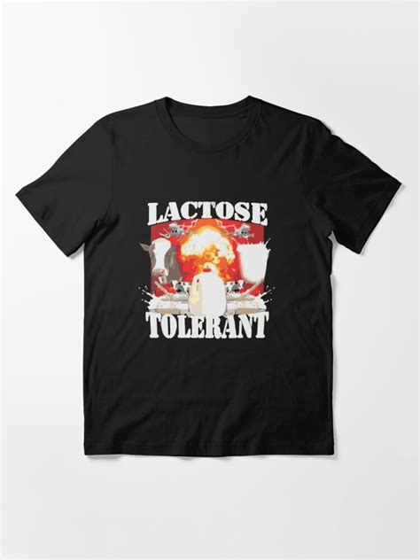 Lactose Tolerant T Shirt For Sale By Teepubsami Redbubble Lactose Tolerant T Shirts