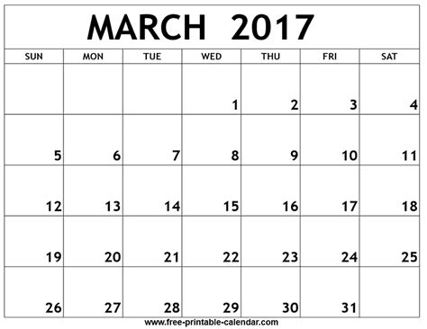 March 2017 Printable Calendar Apartment Model Pinterest Printable