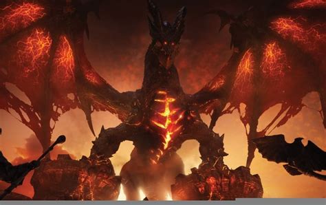 Big Red Dragon World Of Warcraft Wallpaper World Of Warcraft