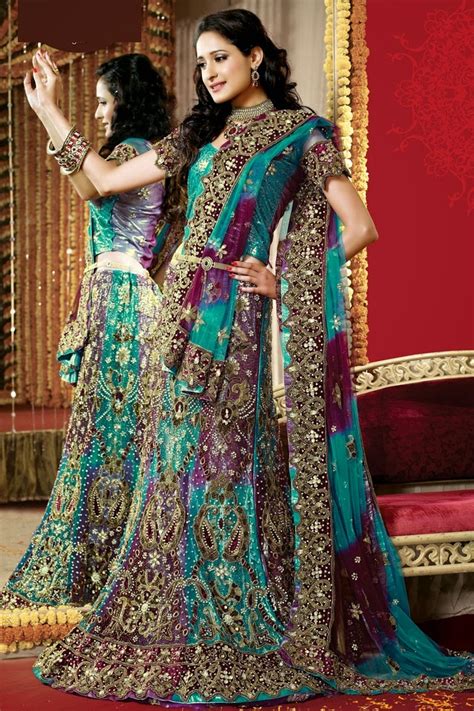 Latest Bridal Lehengas Collection At New Year 2014 Simple Visions Of Mine
