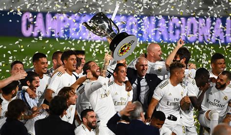 Updated Real Madrid Win La Liga Title Punch Newspapers