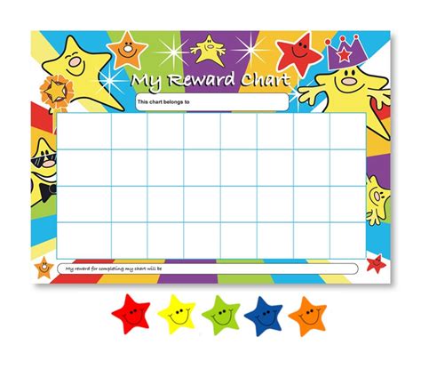 Star Reward Chart Reward Chart Kids Kids Rewards Chore Chart Kids