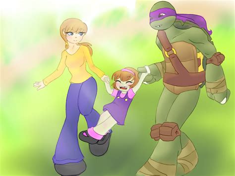 Ok I Thought To Make One Chibi For April And Donnie But Didnt Know In Which Situati Tmnt
