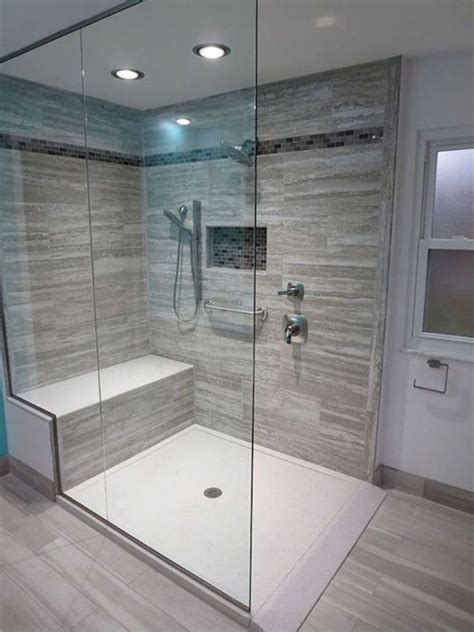 And porcelaine which are very durable, and non. 12+ Wonderful Bathroom Shower Tile Ideas That Will Enhance ...