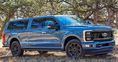 Heres What A Ford F 350 Super Duty Excursion Suv Would Look Like In A