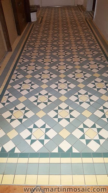 Victorian Floor Tiles Hallway Sidcup Martin Mosaic Ltd Victorian