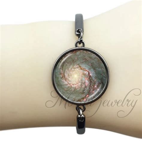 Aliexpress Com Buy Nebula Space Bracelet Astronomy Geek Jewelry