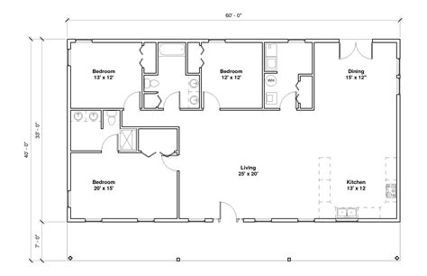 We can build to each owner's specs or many floor plans to choose from. Pinecrest - Kodiak Steel Homes