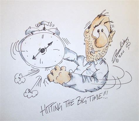 Hitting The Big Time Drawing By Paul Chestnutt