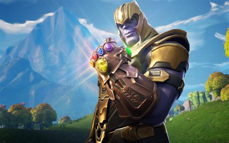 3840x2400 Thanos In Fortnite Battle Royale 4k Hd 4k Wallpapers Images