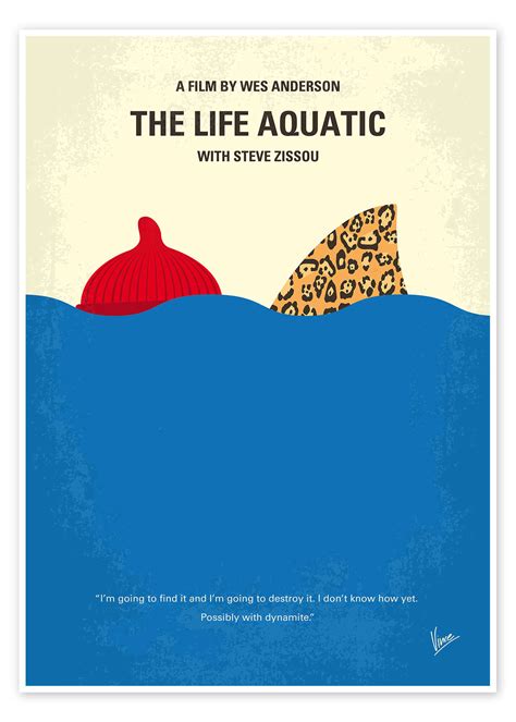 The Life Aquatic With Steve Zissou Print By Chungkong Posterlounge