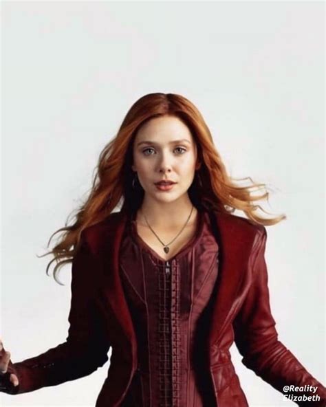 Elizabeth Olsen As Wanda Maximoff In Avengers Age Or Ultron 2015