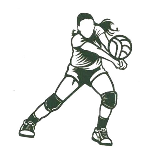 Girl Spiking Volleyball Clipart Free Cliparts Download Images On Clipground