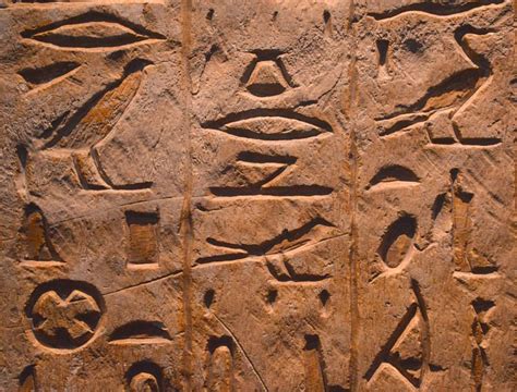 Egyptian Hieroglyphs Ancient History Encyclopedia